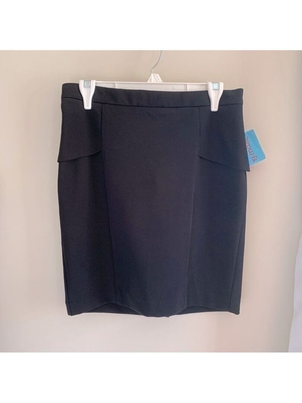 𝅺willi Smith Black Peplum Skirt